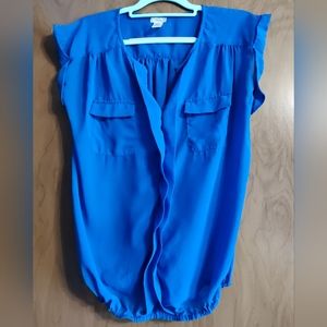 MARISOL Ladies Sheer Pullover Blouse Size Large Smoke Free Home